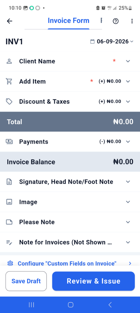 Client scans and pays instantly
