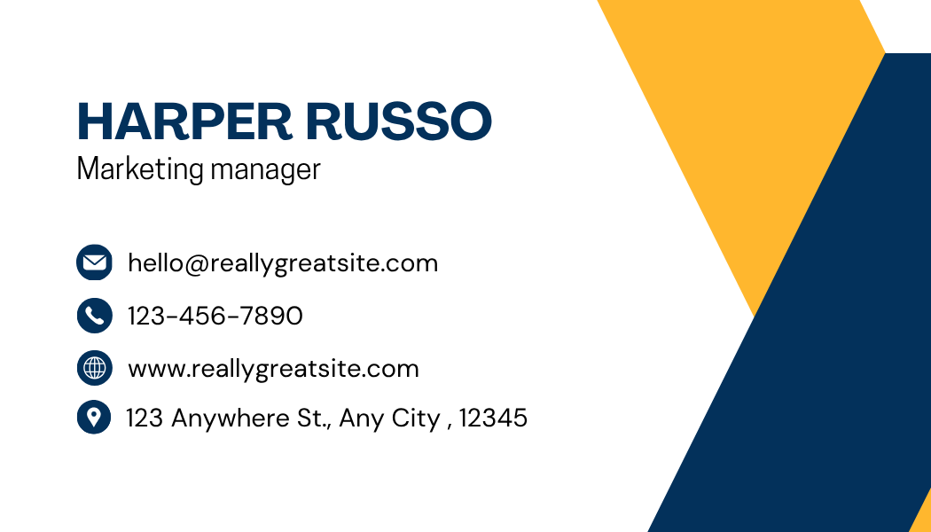Modern Corporate Digital Business Card Template